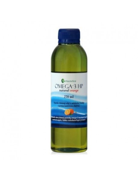 Nutraceutica Omega-3 HP natural orange prírodný olej, 270 ml